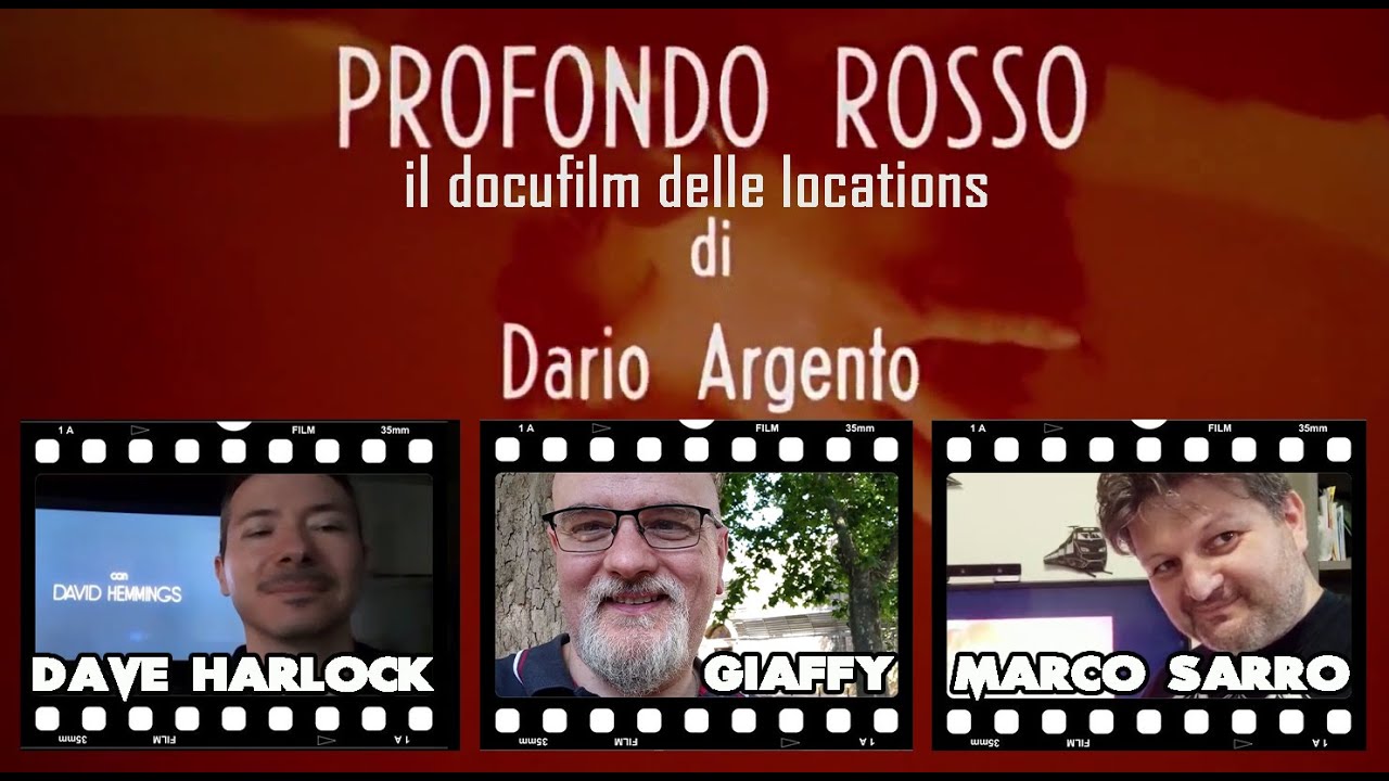 PROFONDO ROSSO🔪il docufilm delle locations