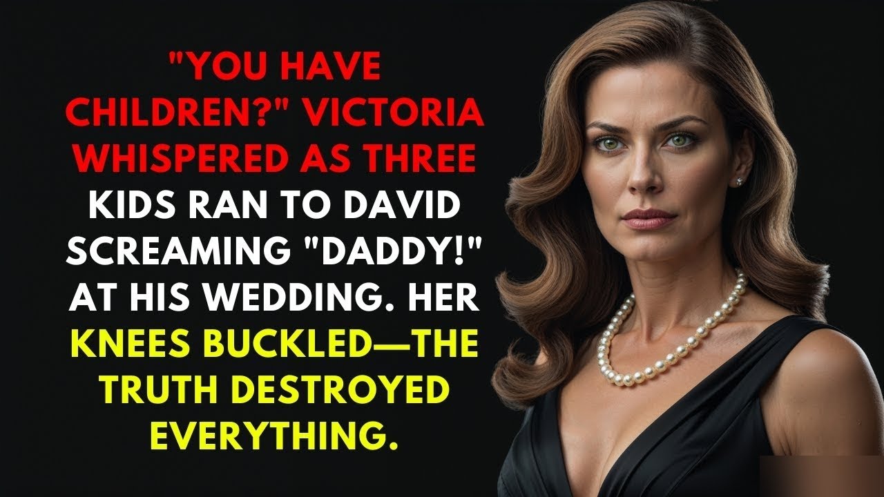 At My Ex’s Wedding Reception, Our Triplets Called Him 'Daddy'—And His New Wife Fainted