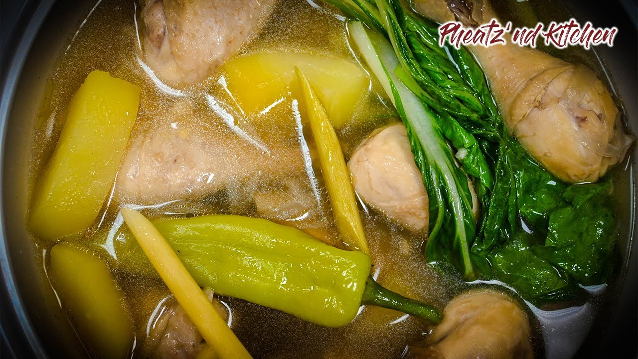 Chicken Stew with Lemongrass! Tinolang manok with Tanglad! Easy and Delicious! Healthy Recipe!