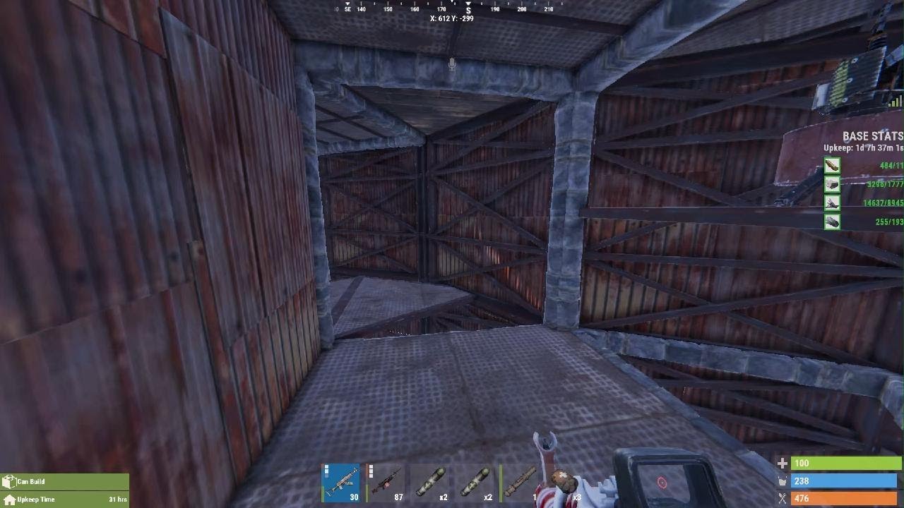 Rust Console: Defending an online raid on easy mode!