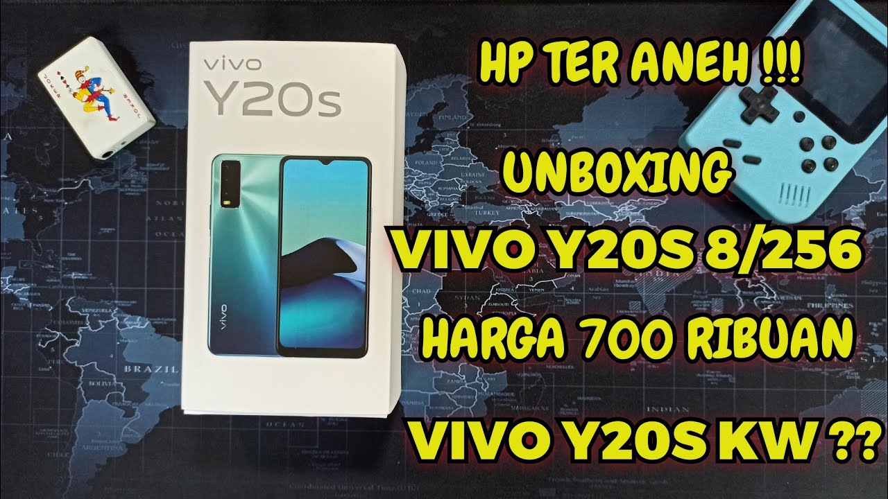 HP TER ANEH SEJAUH INI !! UNBOXING VIVO Y20S 8/256 HARGA 800 RIBUAN .