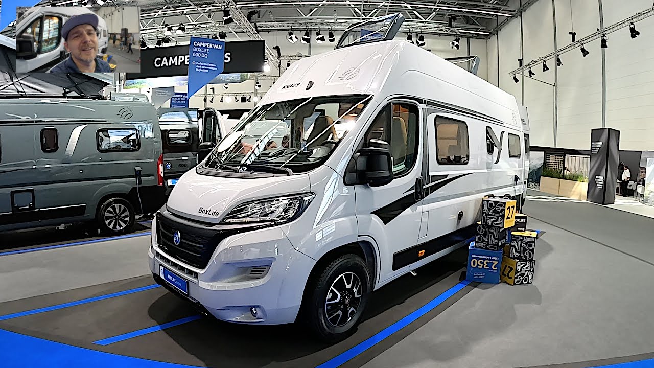 Knaus Box Life BL 630 ME RV Camper Van Boxlife new model 2024 Fiat walkaround + interior V1545