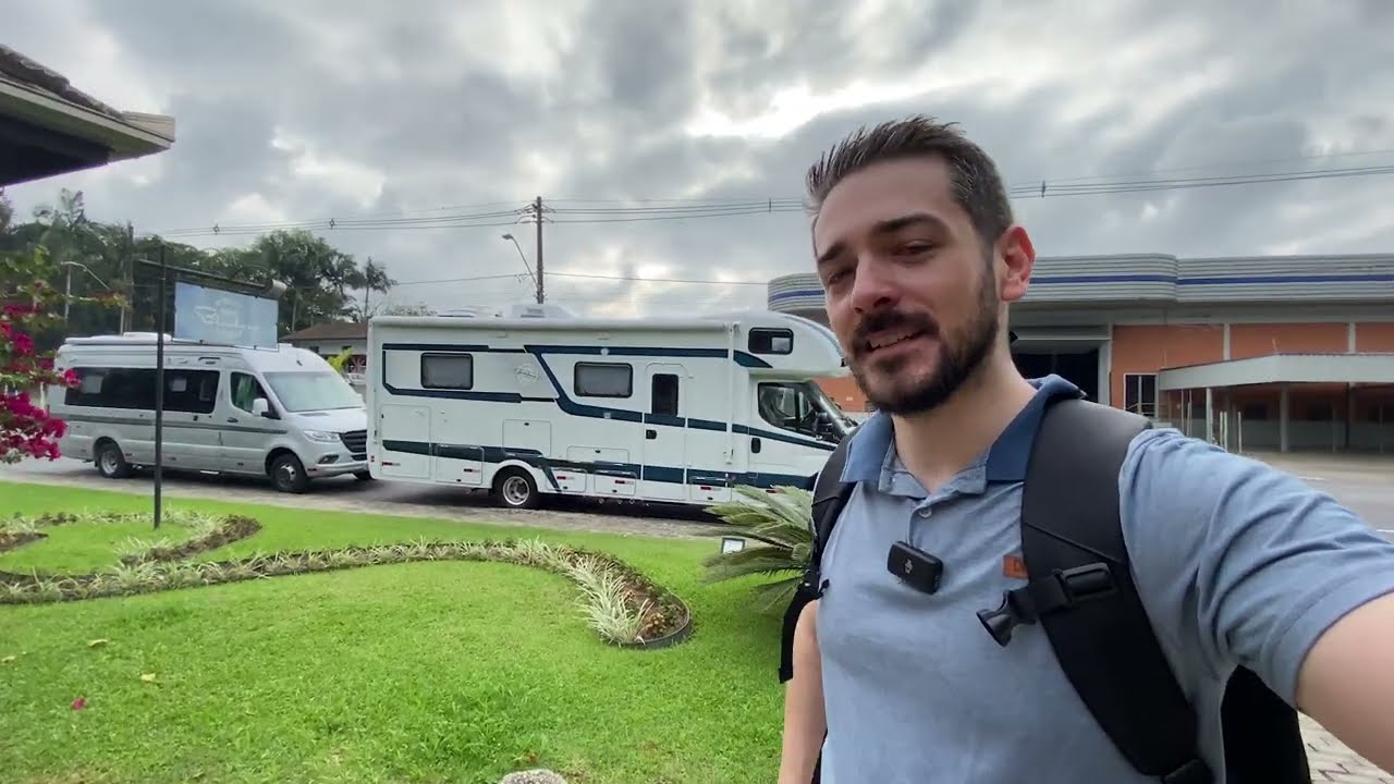 VIAJAMOS DE MOTORHOME SANTO INÁCIO ATÉ POMERODE/SC - MAKING OF