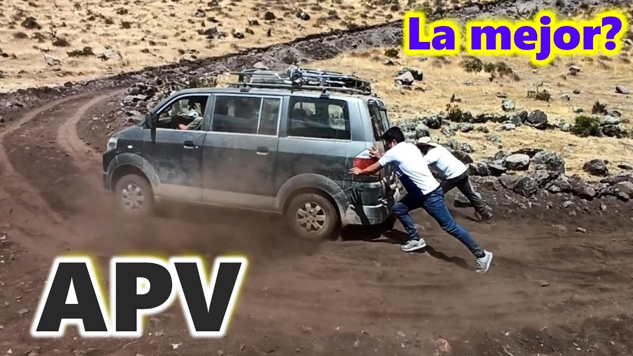 Suzuki APV. PROBANDO en Los ANDES de Lima.