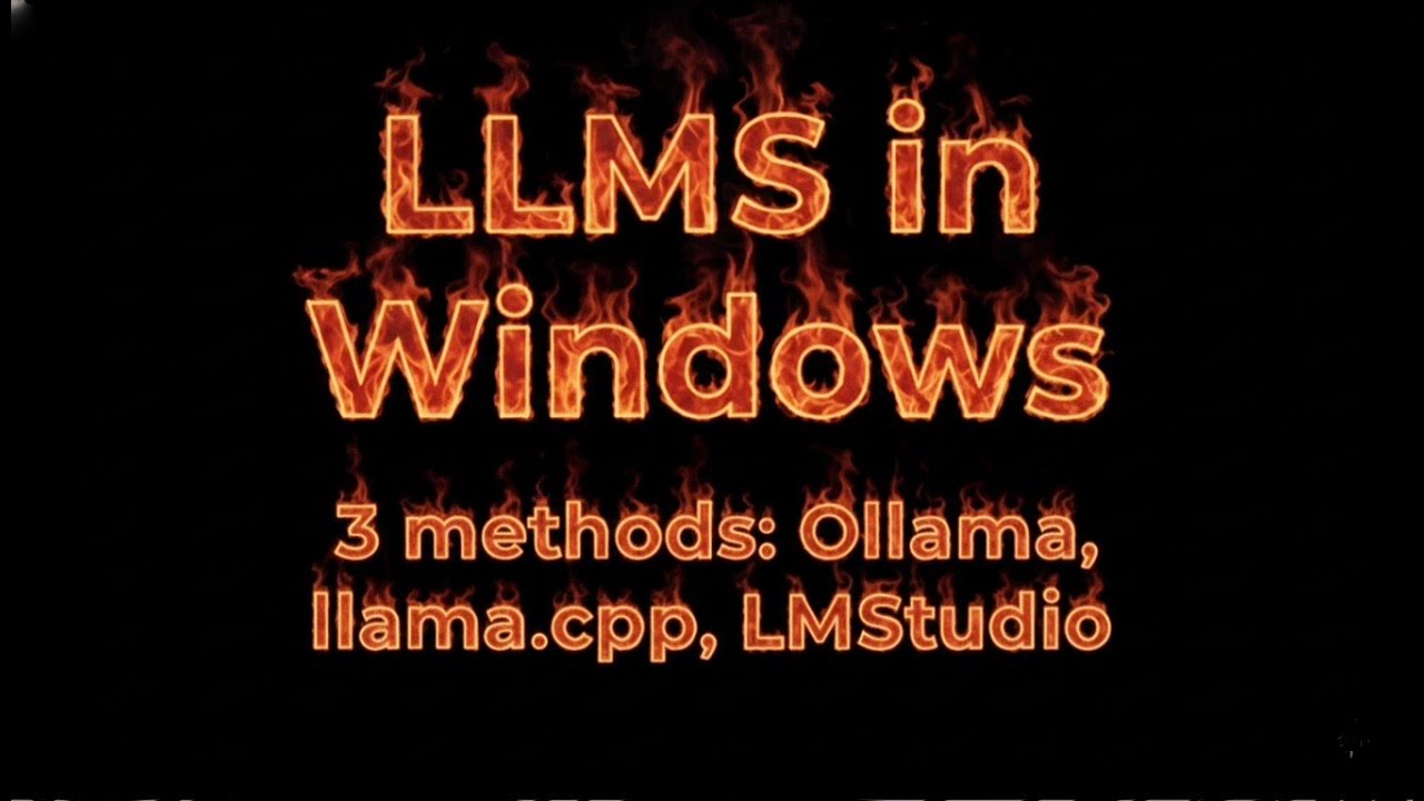 Ollama, Llama.cpp и LMStudio: противостояние LLM в Windows: тесты i9-13900kf