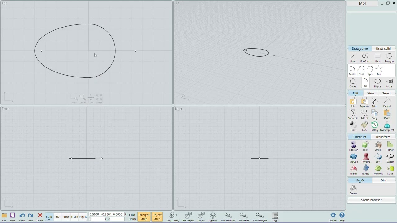 Conics Tool