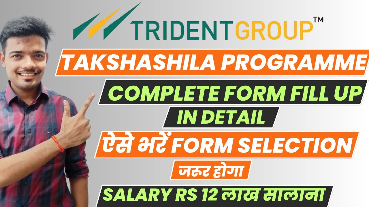 trident recruitment 2024 | trident takshashila programme | trident takshashila