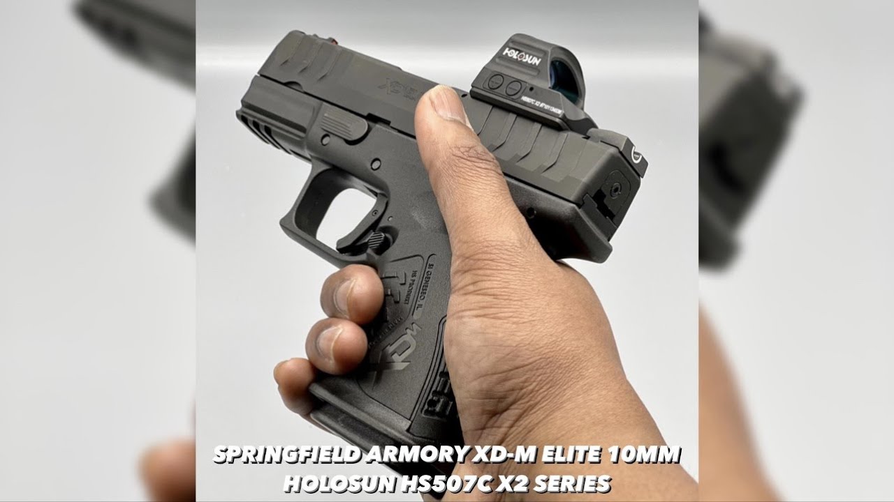 SPRINGFIELD XD-M ELITE 10MM WITH HOLOSUN HS507C INSTALLATION