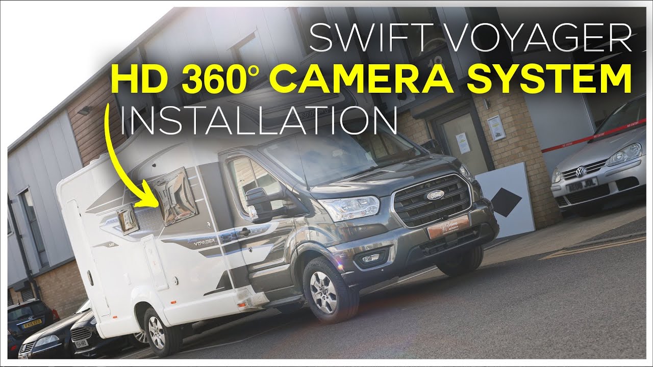2024 Swift Voyager Motorhome | 360° HD Camera System Installation! (Install & Demonstration)
