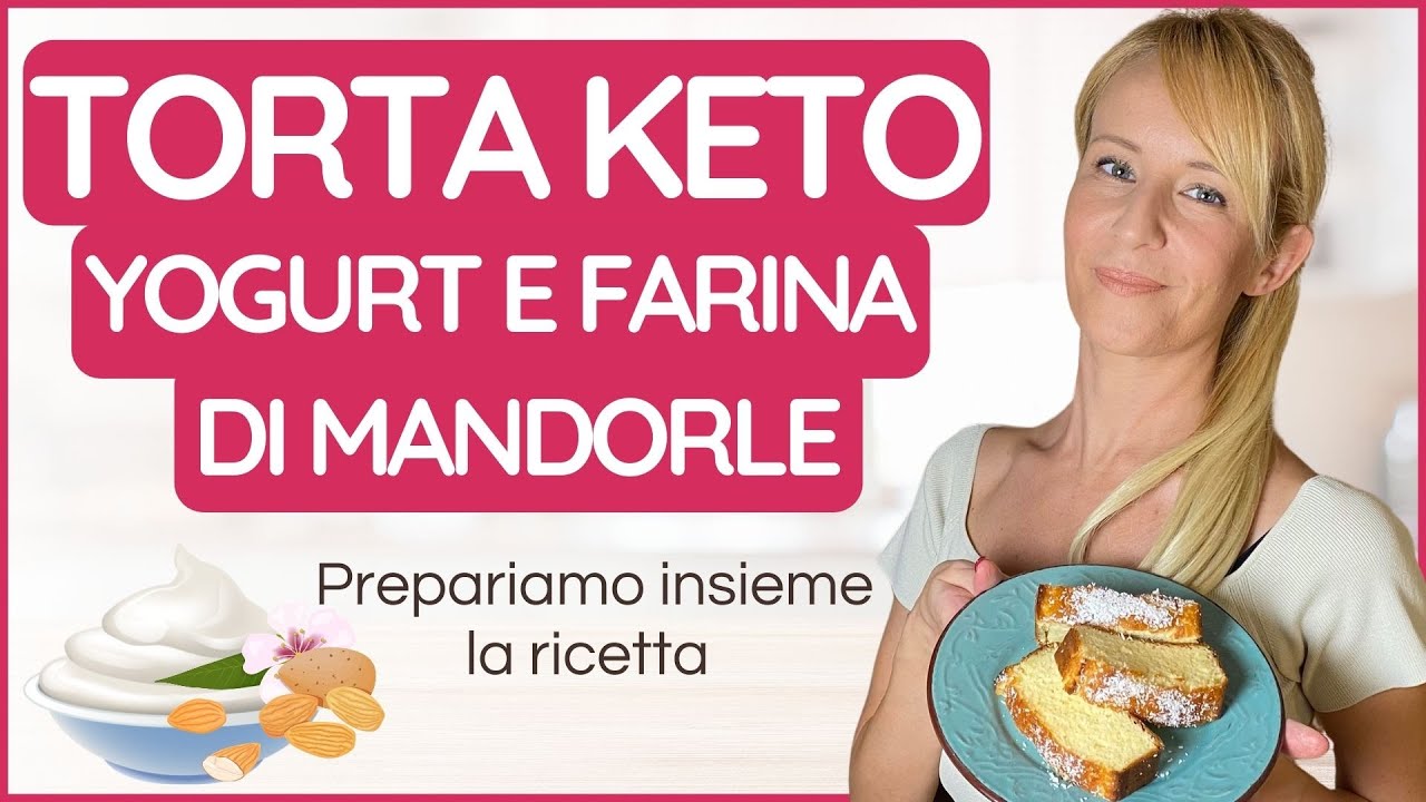 KETO RICETTE | Torta chetogenica allo yogurt e farina di mandorle 🍰