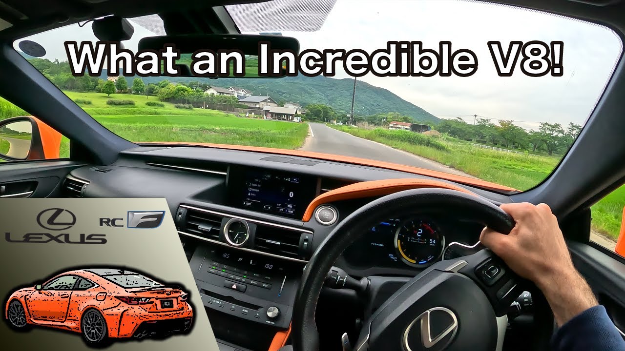 POV Lexus RC F 5.0 V8 | BEAUTIFUL Rural Tokyo Cruise with Incredible Vibe | Pure Drive Vibes