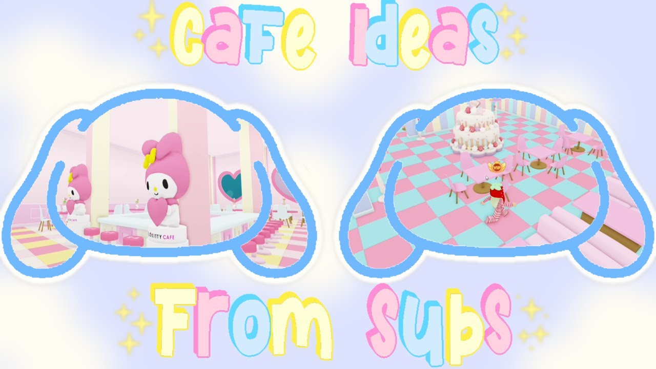 Cafe Ideas From Subs 4 | Roblox My Hello Kitty Cafe Tours | Riivv3r