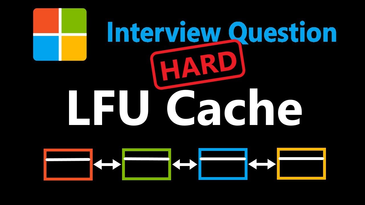 Кэш LFU — Leetcode 460 — Python