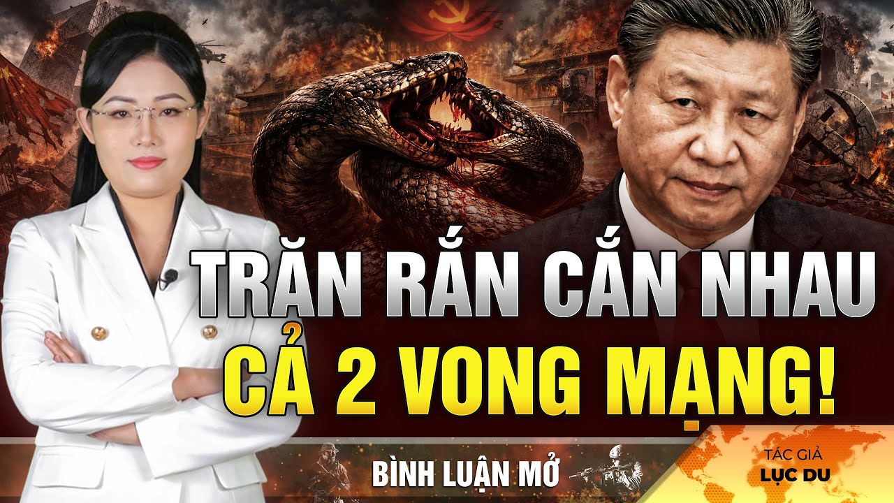 Trung Cộng: Nội bộ trăn rắn đấu nhau, bên nào chết trước?|QSM Bình Luận
