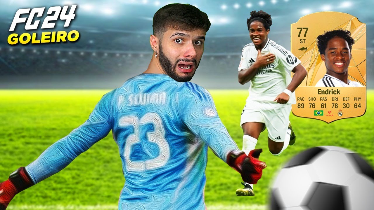 Fui Aposentado pelo ENDRICK no Modo Carreira Goleiro do FC 24!