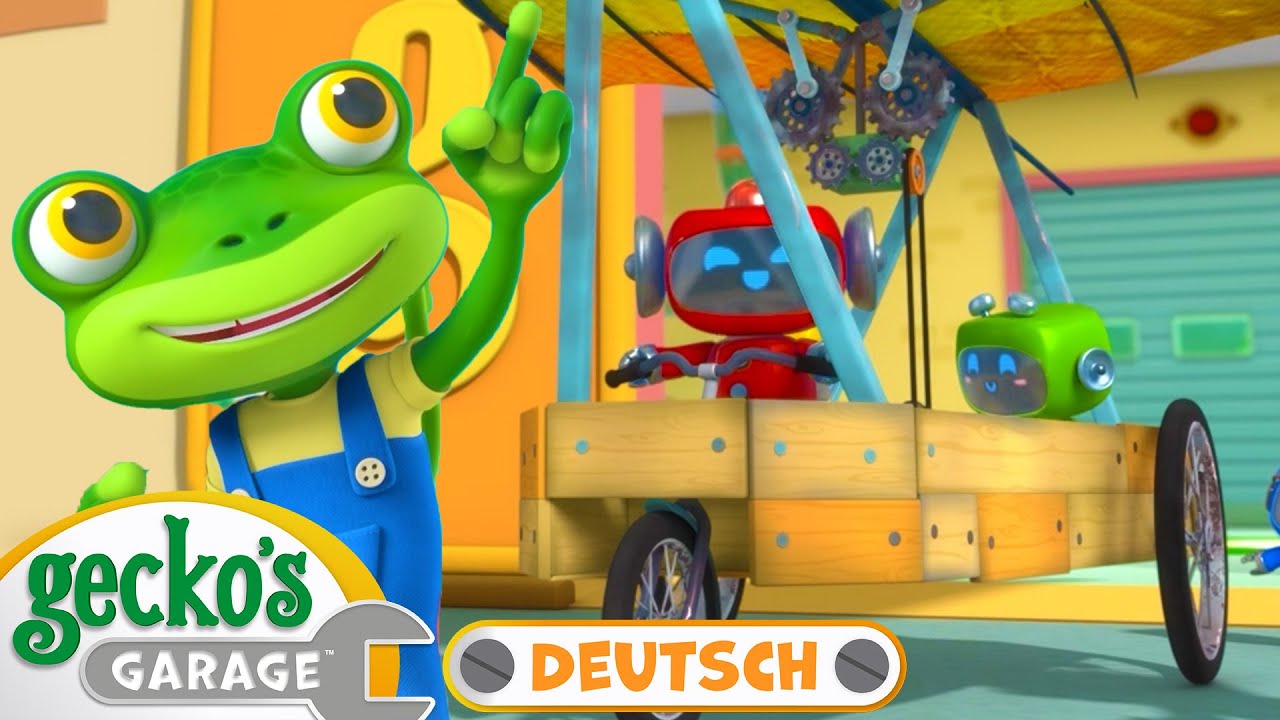 Wirf es nicht weg! Reparier es und flieg | 50 minütige Zusammenstellung｜Geckos Garage｜LKW für Kinder