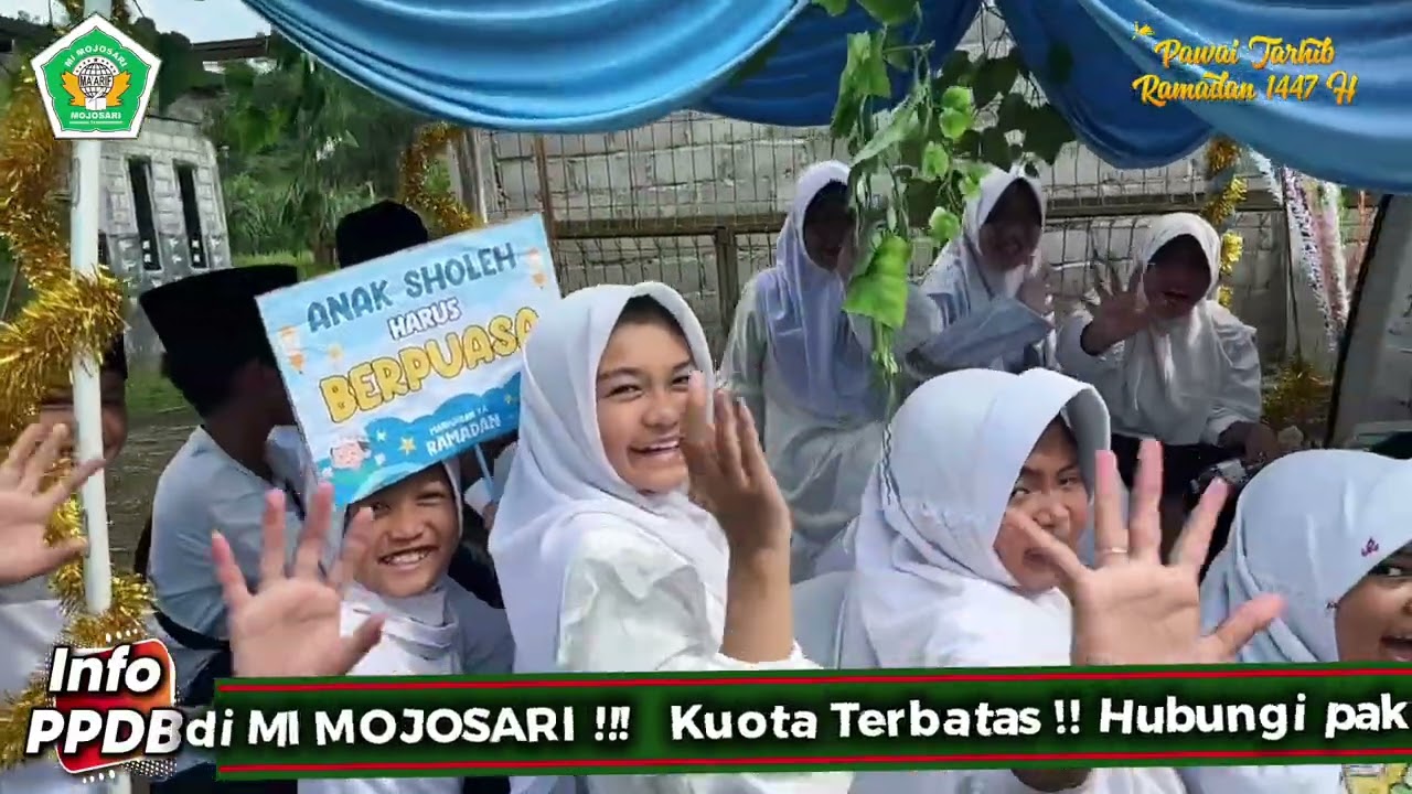 Pawai Tarhib Ramadhan 1447 H MI Mojosari Bansari Temanggung