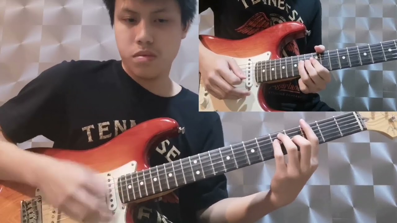 รถไฟ- TATTOO COLOUR Guitar cover by Achira
