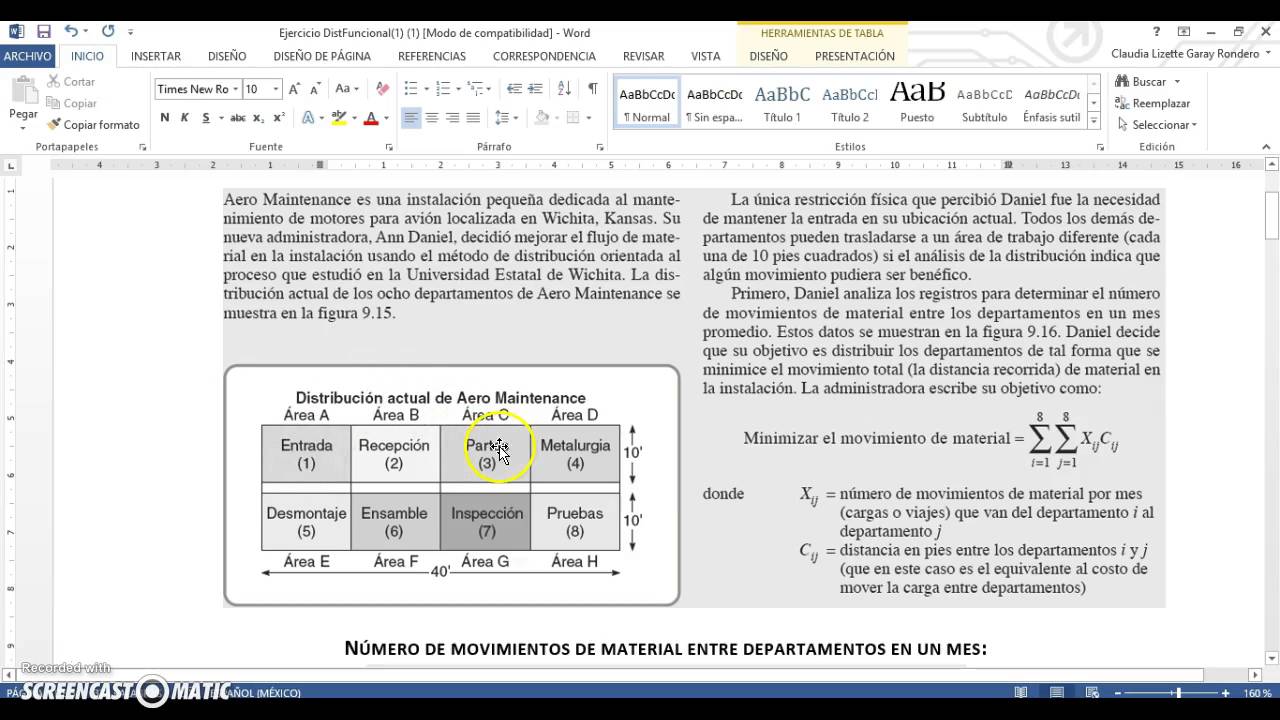 Distribución funcional con POM