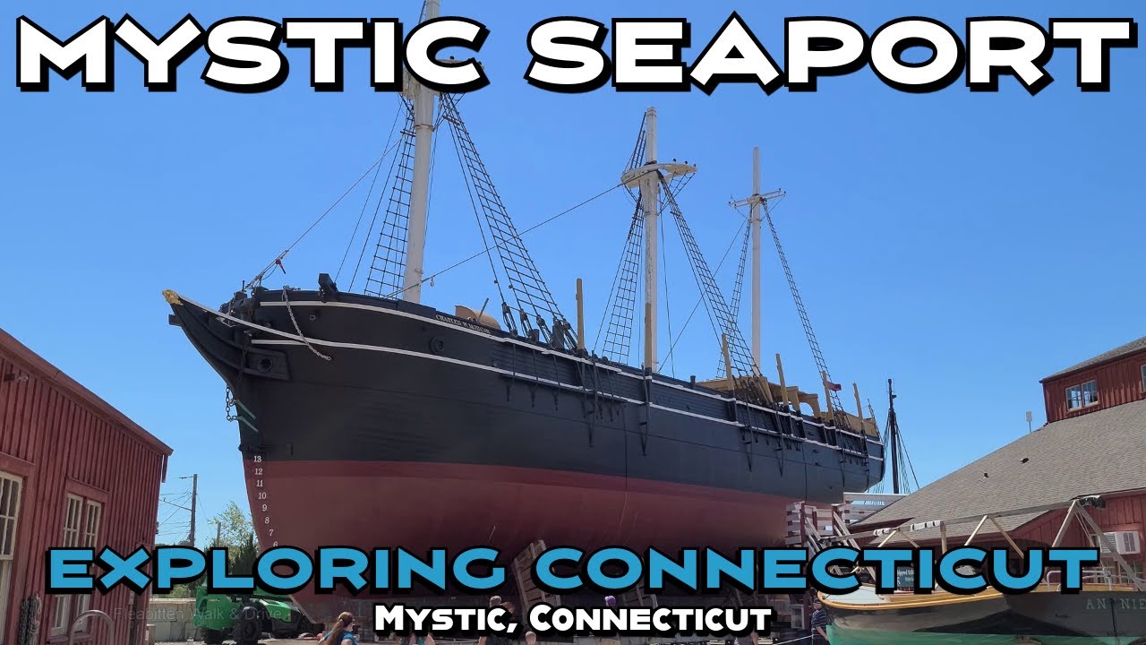 An Almost Full Walkthrough of Mystic Seaport in Mystic, Connecticut.