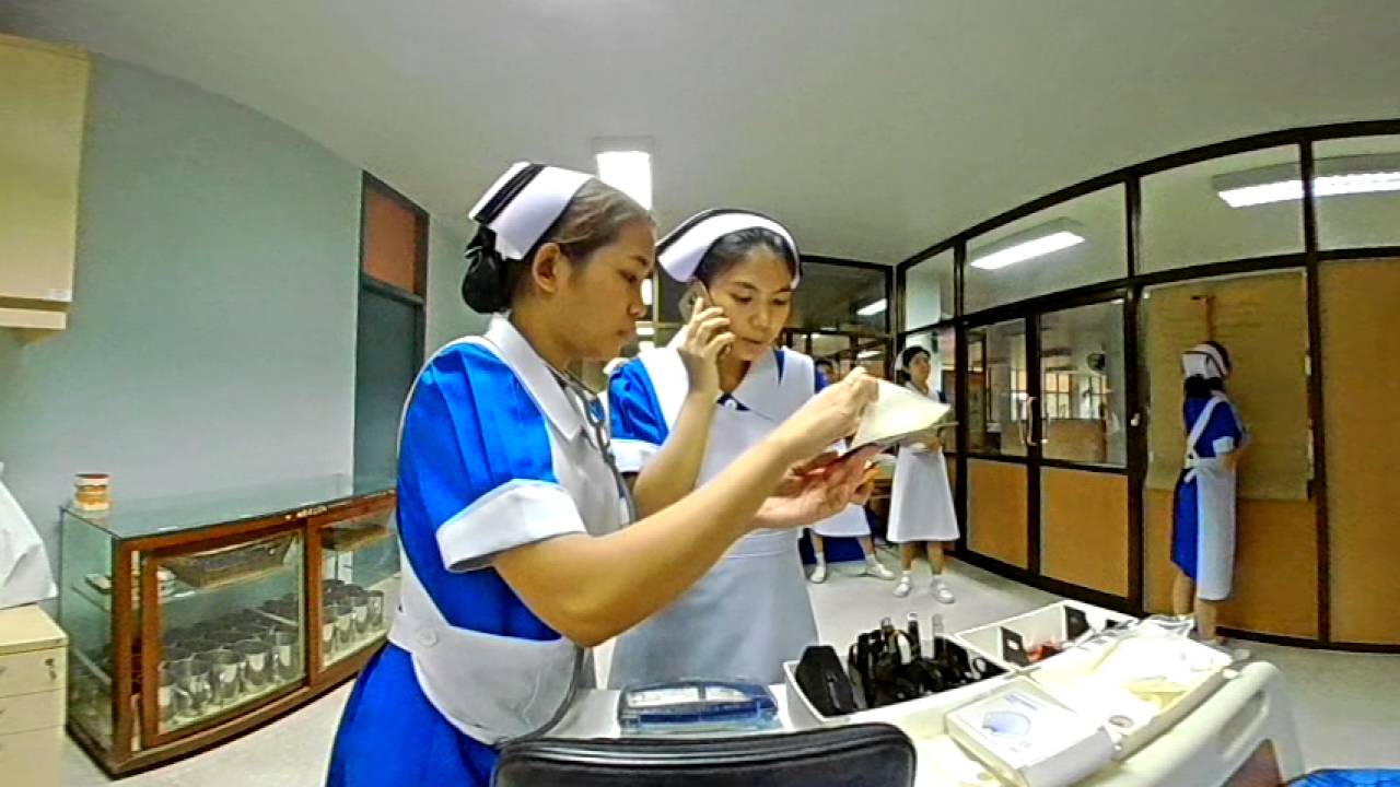 สถานการณ์จำลองห้องปฏิบัติการพยาบาล วพบ.นพรัตน์วชิระ (360 องศา)