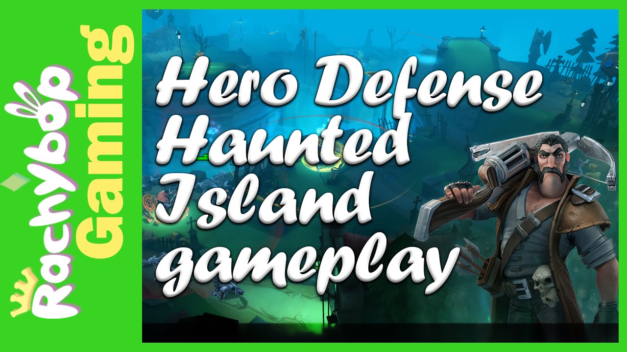 Hero Defense - Haunted Island gameplay #herodefense