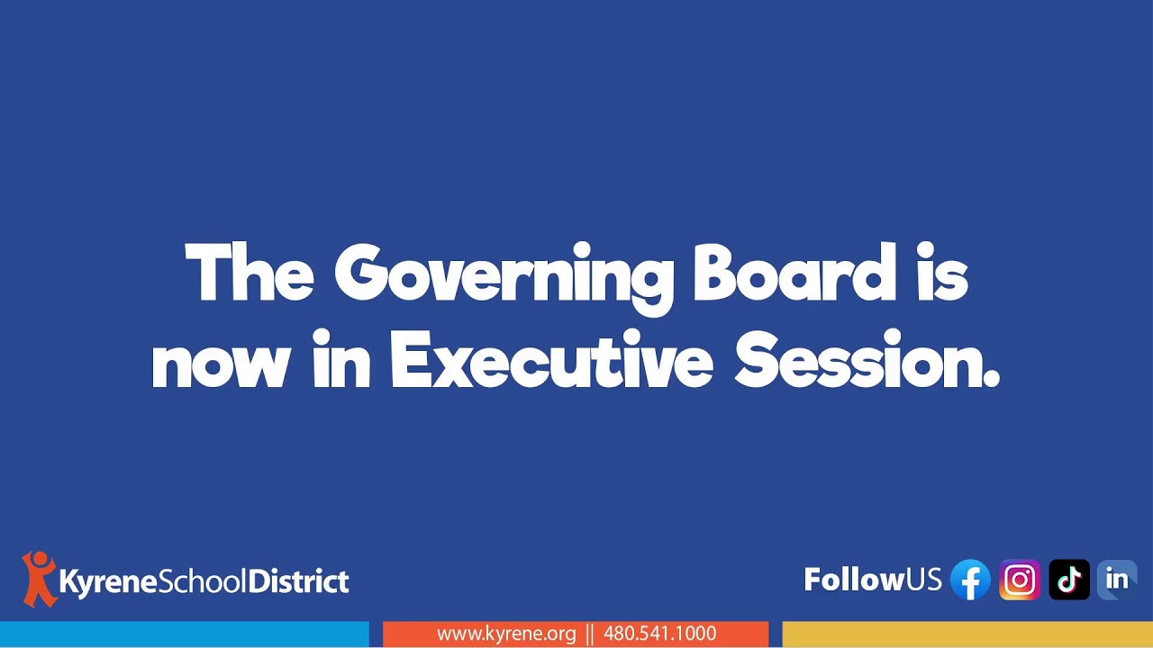 01-13-2026 Kyrene Governing Board Meeting