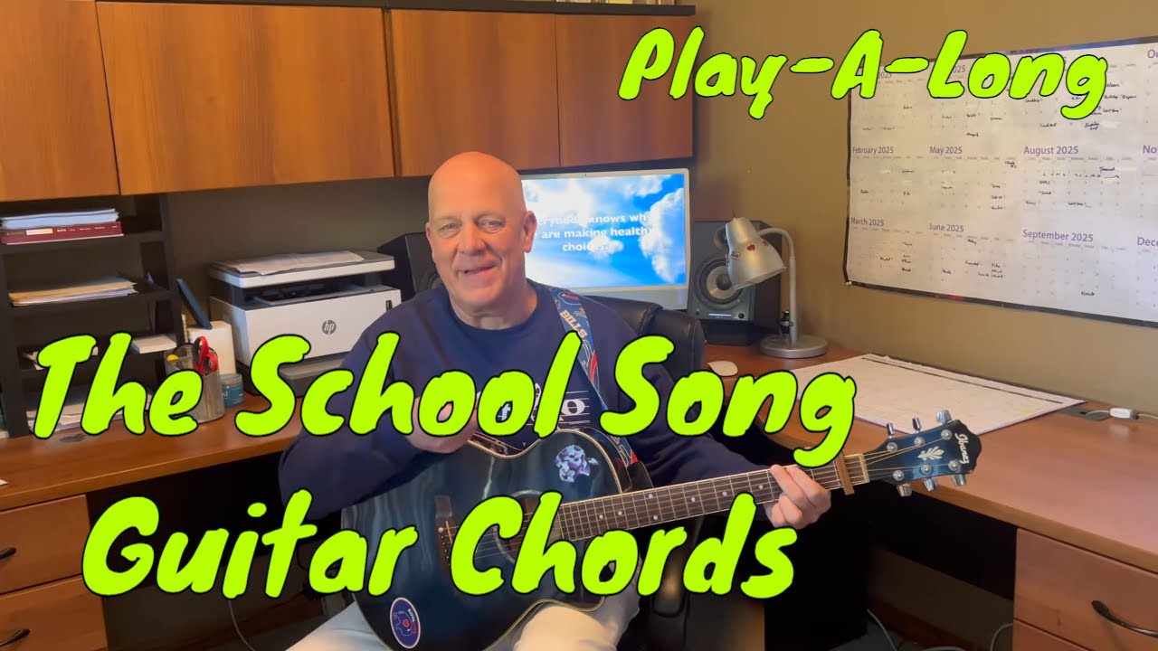 🎸 THE SCHOOL SONG – Guitar Play-Along | Learn Respect & Kindness with Music #schoolsong