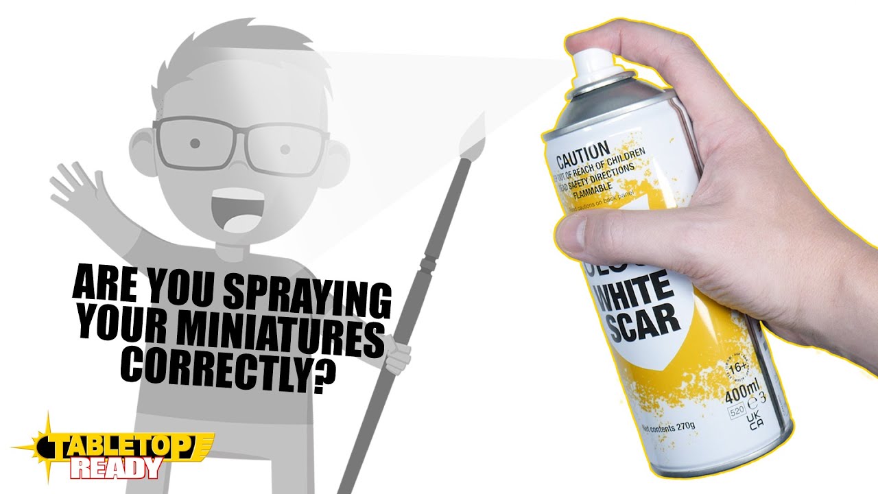A complete Guide to Undercoating Your Warhammer Miniatures