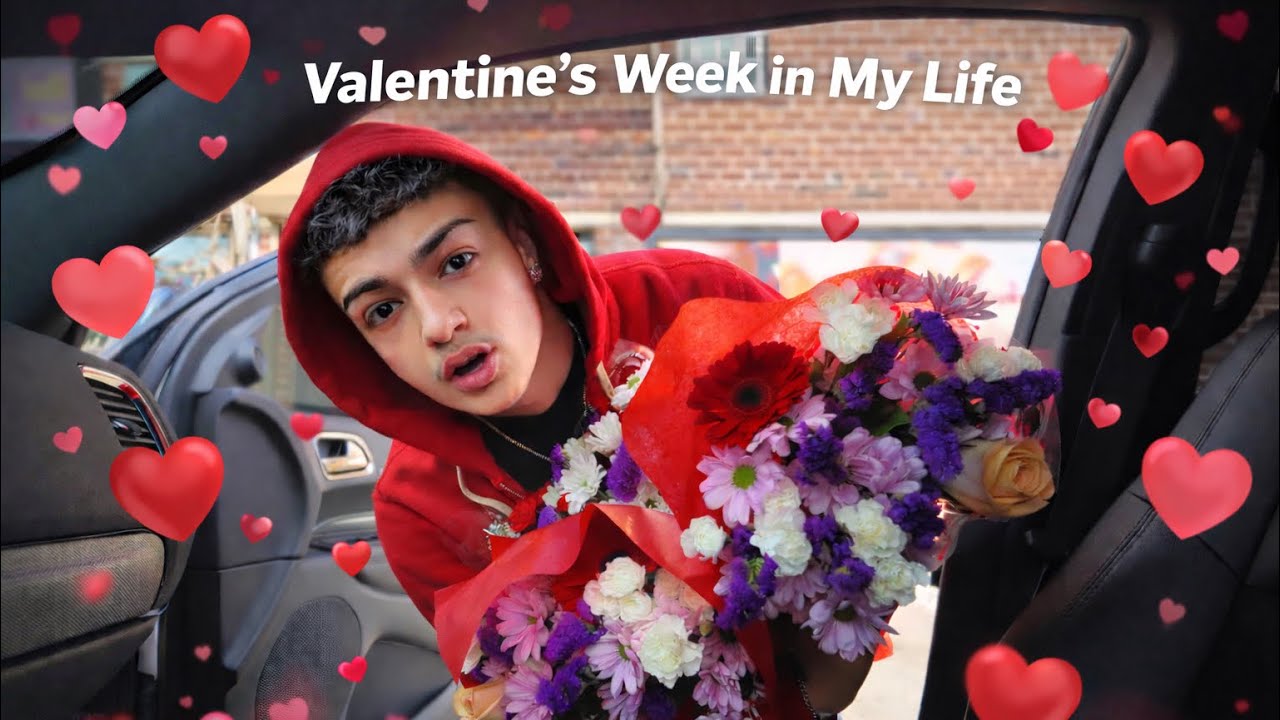 a week in my life (valentines)