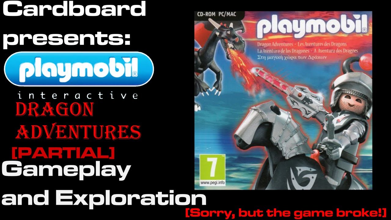 Playmobil Dragon Adventures (CD-ROM, 2010) | [Partial] Gameplay & Exploration