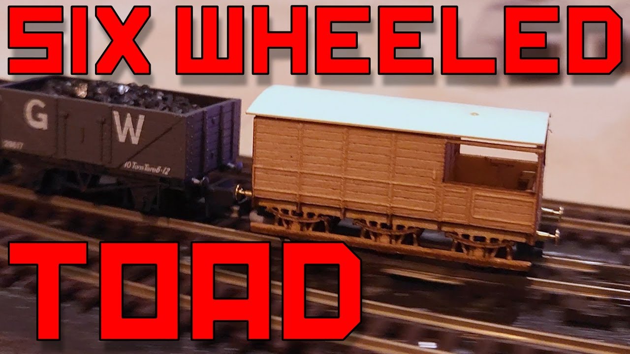GWR 6 Wheel Toad Brake Van Kit in N Scale