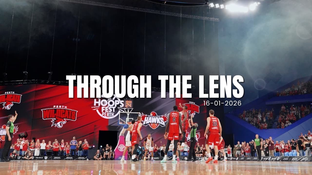 Through the Lens: Hawks vs Wildcats HoopsFest | RD17 NBL26 | Illawarra Hawks