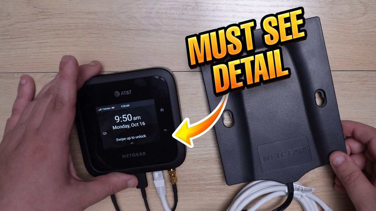 NETGEAR Nighthawk M6 Pro Mobile Hotspot 5G (Refurbished Version) SHOCKING RESULTS