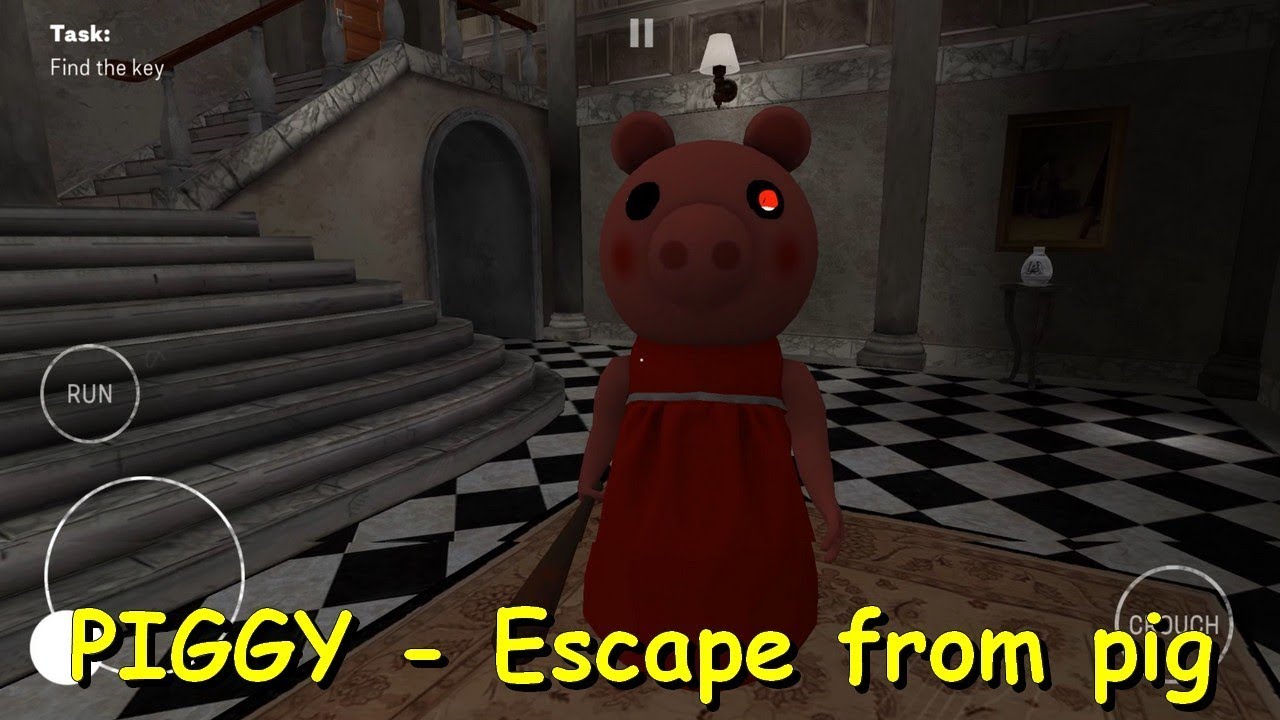 PIGGY - Escape from pig Full Playthrough (Horror Game)