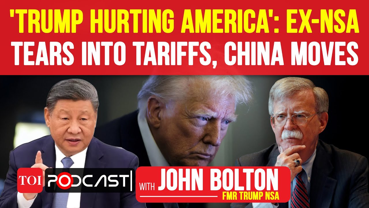 Trump's Ex-NSA BLASTS Tariffs 'Chaos' With India, China I Putin Twist I John Bolton Podcast