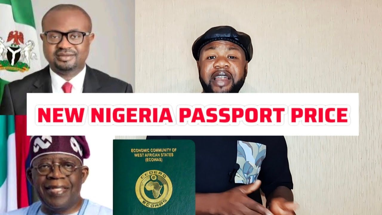 New price to apply or renew Nigeria passport from September 2025