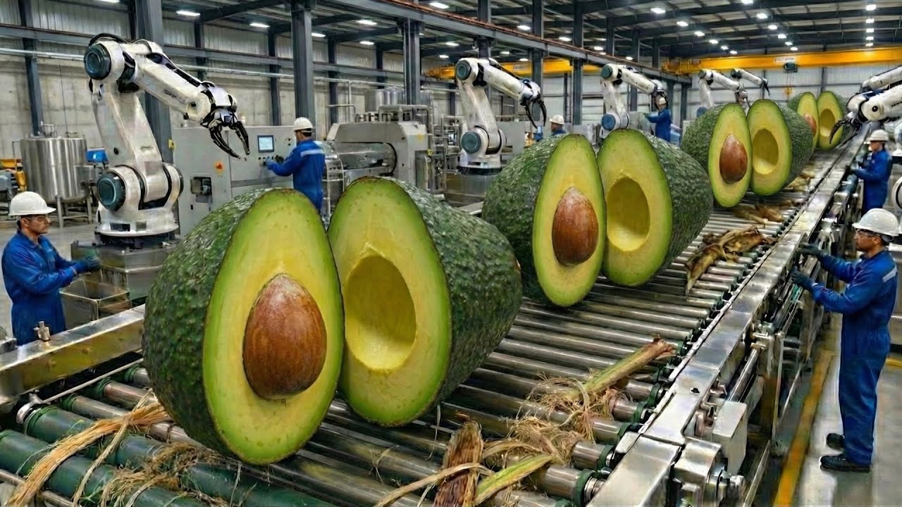 Dentro de la megafábrica de aguacates: cómo se procesan los aguacates (proceso completo)