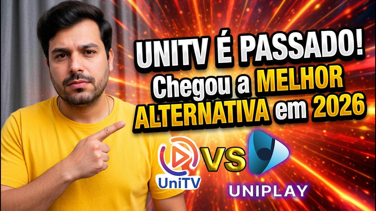 🚀 UNITV &Eacute; PASSADO! Chegou a MELHOR ALTERNATIVA em 2026