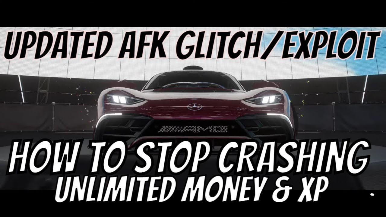 Forza Horizon 5   AFK Money Glitch / Exploit How not to crash on goliath