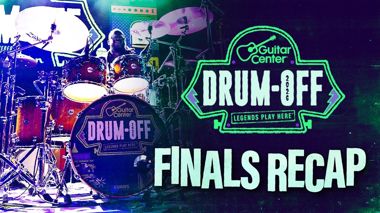 Финал Guitar Center Drum-Off 2026 | Почувствуй эту энергию