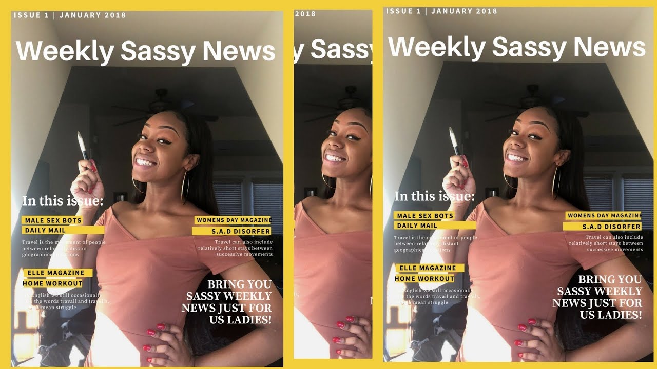 Chris Blues Wife Gives us Sassy Weekly News | Sex Bots Vs Women's Health
