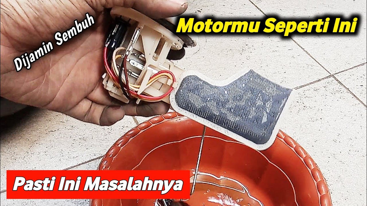 Ganti FILTER FUELPUMP NMAX, auto lebih ngacir. Nmax brebet saat bensin tidak penuh