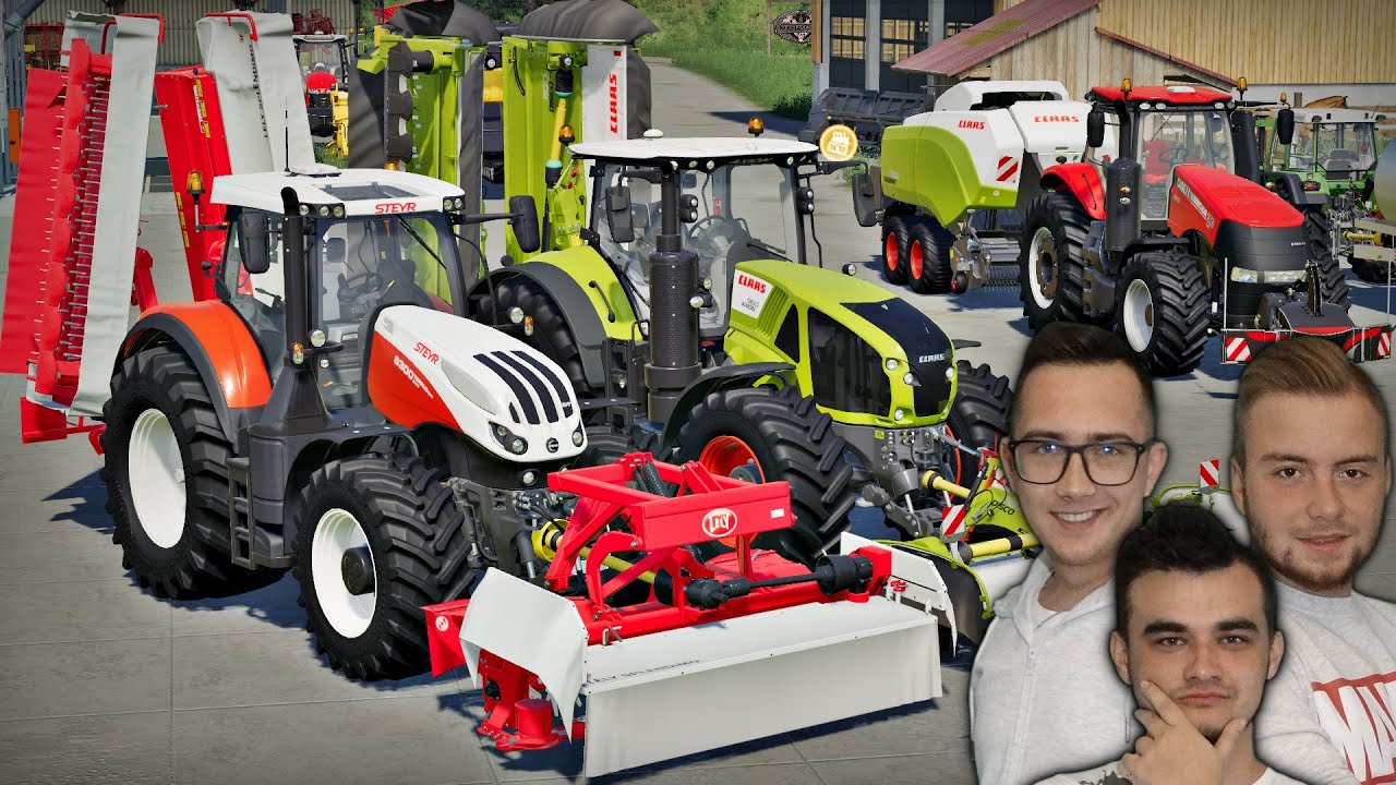 SZYBKIE KOSZENIE ŁAKI NA 2X 😱 PRASOWANIE SŁOMY  🌱 