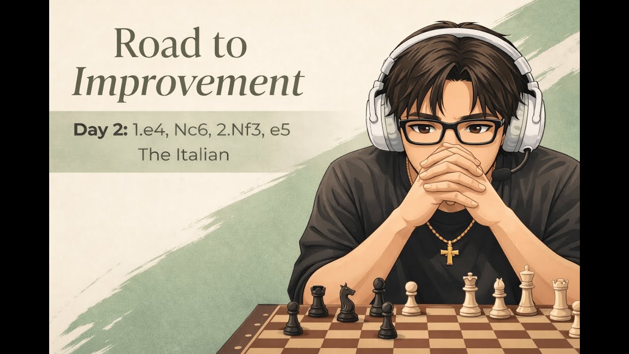 I really need to work on my middlegames (Chess Day 2)