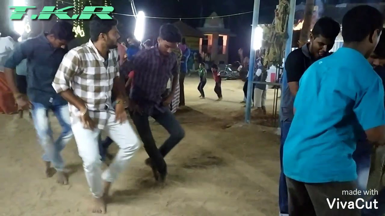 2020மேற்குப்பதி மாரியம்மன் திருவிழா ஏழாம் நாள் கம்பத்து ஆட்டம்