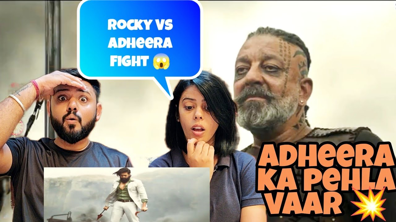 KGF Chapter 2 Pre Interval Fight Scene & Car Chase Fight Scene Reaction | Prashanth Neel | Yash
