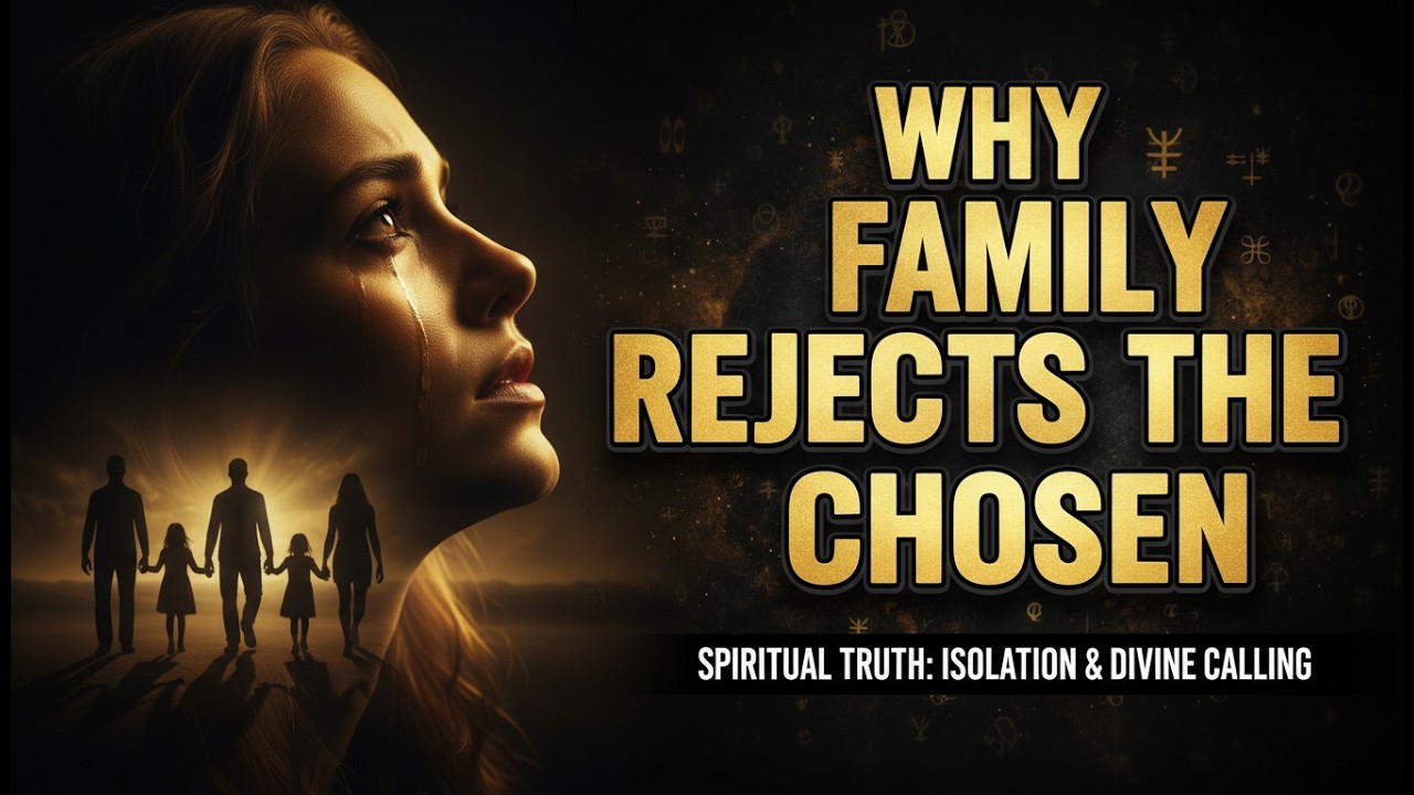 Why Family Rejects the Chosen — The Spiritual Truth About Rejection, Isolation, and Divine Calling