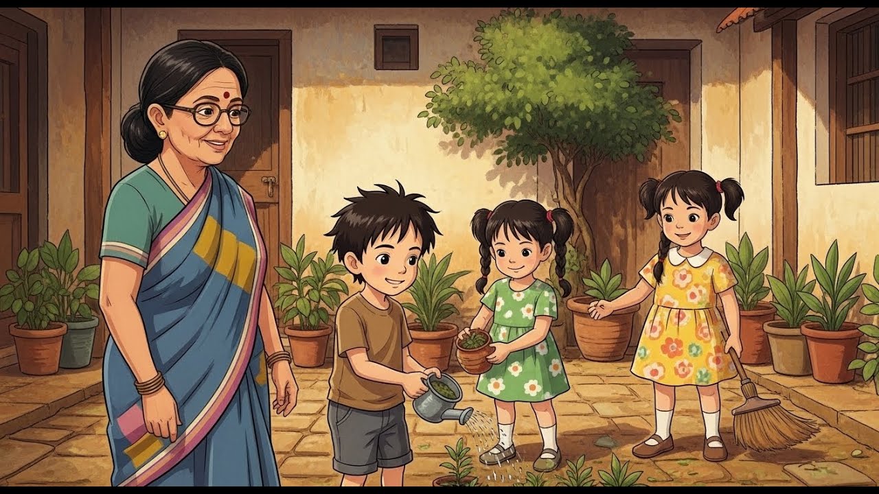 Summer Vacation At Nani's House  🏡 how to create ghibli image | ghibli style video kaise banaye