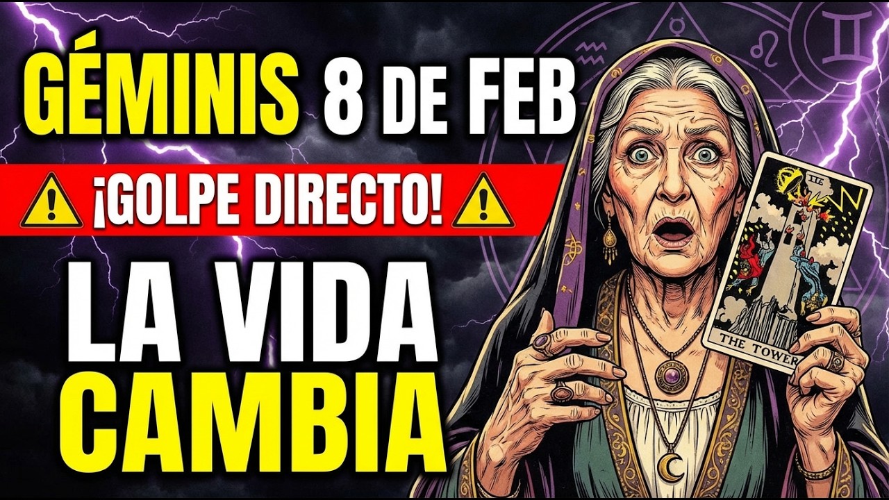Géminis ♊🔥 8 De Febrero 🚨 Una Noticia Golpeará Tu Corazón 💥📩 Una Llamada O Mensaje Resucitará Tu